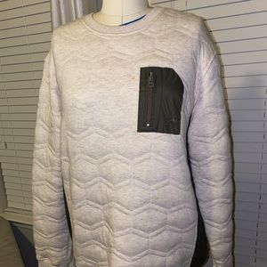 Puffer sweatshirt